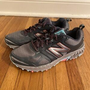 New Balance Shoes Womens Size 8.5 Gray TechRide Trail Running All Terrain 412v3
